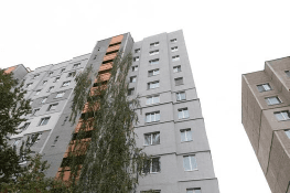 Apartment building exterior