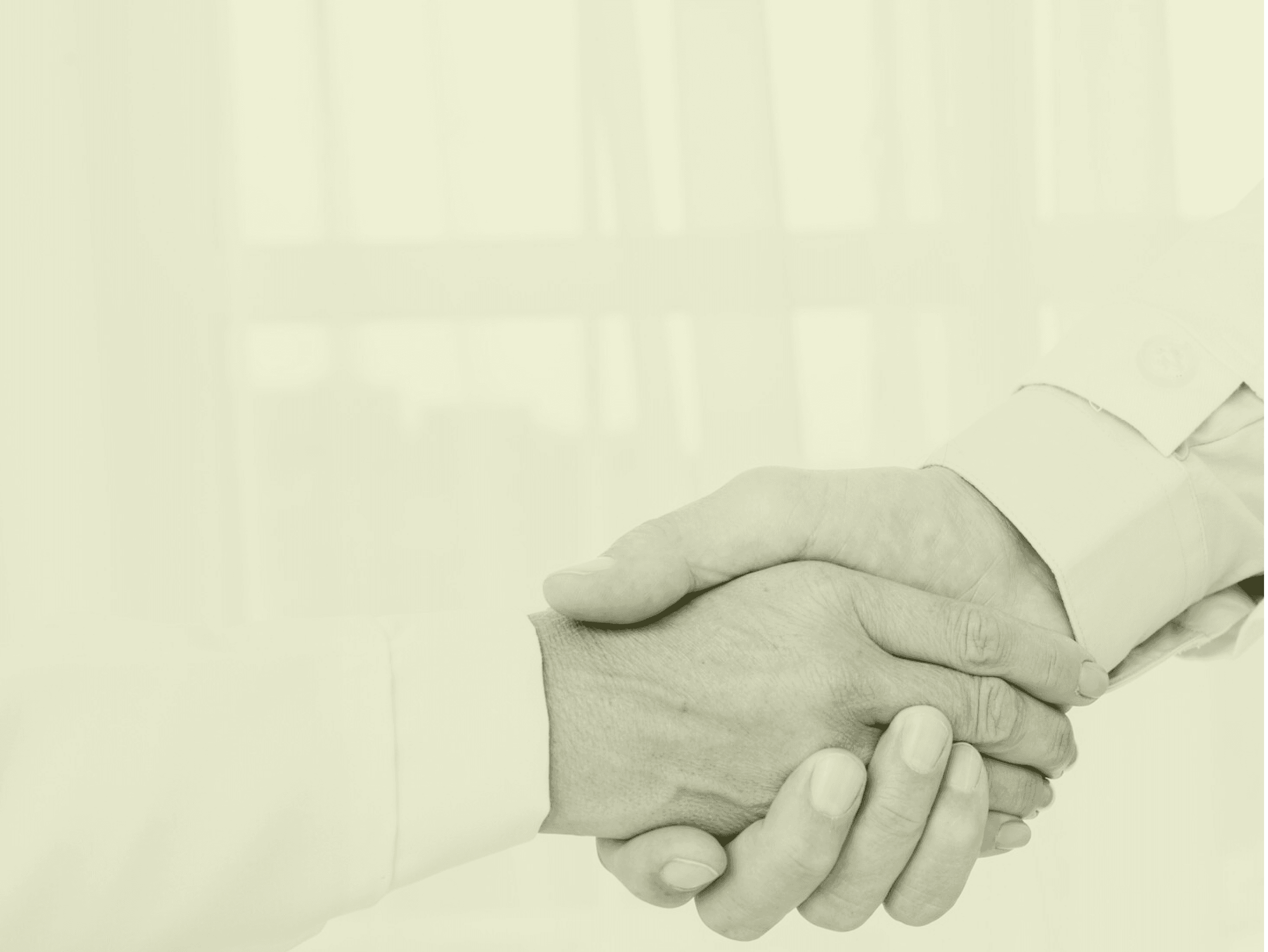 Partnership handshake