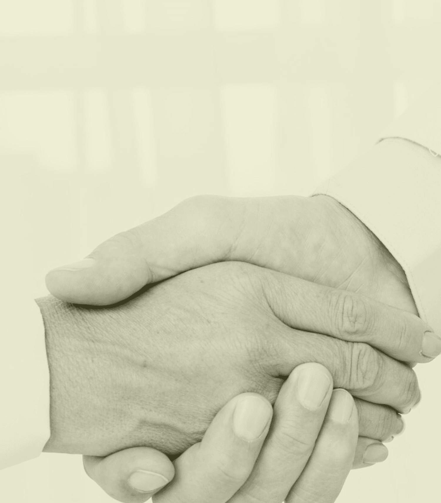 Partnership handshake